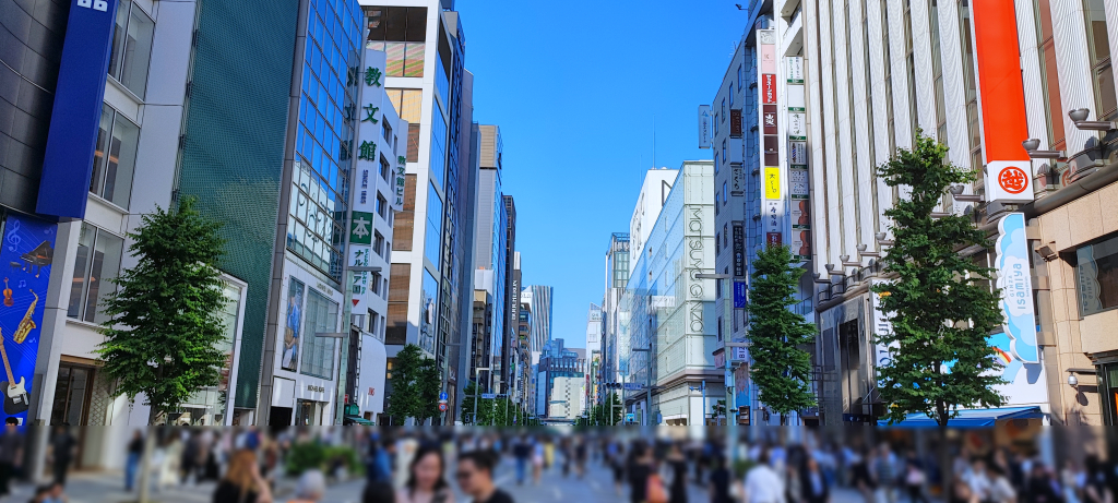 銀座の歩行者天国